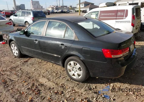 2008 Hyundai Sonata Gls z USA, uszkodzony, nr VIN 5NPET46C88H304259